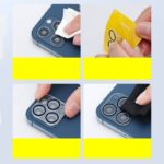 ⁦لزقة حماية كاميرا لجهاز iPhone12 Pro من Baseus⁩ - الصورة ⁦2⁩