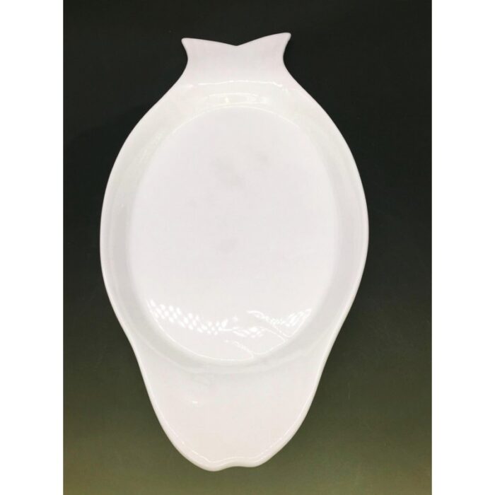 ⁦جاط بورسلان شكل السمكة 46*23*4 سم⁩ - الصورة ⁦4⁩