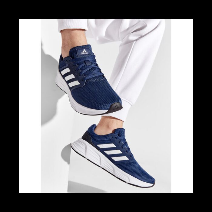 ⁦adidas Men's Galaxy 6 Shoes - Blue - حذاء اديداس جلاكسي 6 للرجال لون أزرق⁩ - الصورة ⁦3⁩
