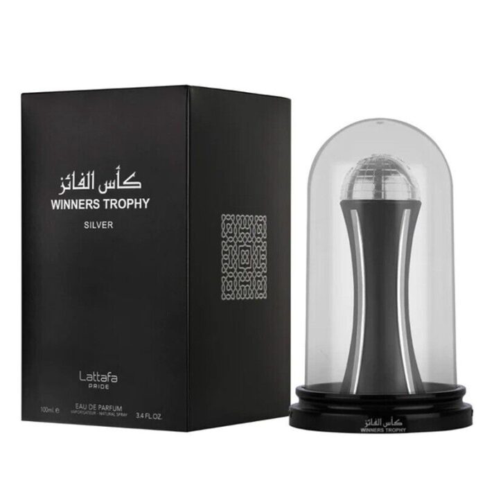 10318765_67db6bebd09b7 Winners Trophy Silver EDP By Lattafa for Unisex 100 ML - عطر كأس الفائز وينرز تروفي سيلفر من لطافة للجنسين سعة 100 مل - الصورة 1