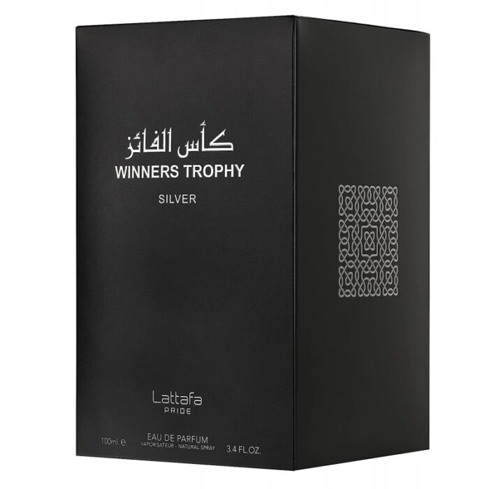 ⁦Winners Trophy Silver EDP By Lattafa for Unisex 100 ML  - عطر كأس الفائز وينرز تروفي سيلفر من لطافة للجنسين سعة 100 مل⁩ - الصورة ⁦5⁩