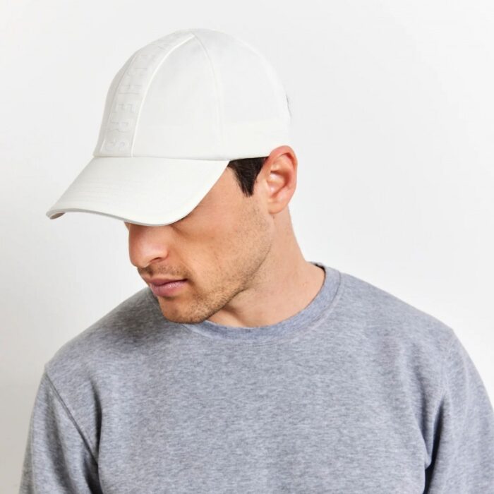 ⁦Skechers Unisex Wrap Logo Baseball Hat/Cap  - طاقية سكيتشرز للجنسين لون أبيض⁩ - الصورة ⁦5⁩