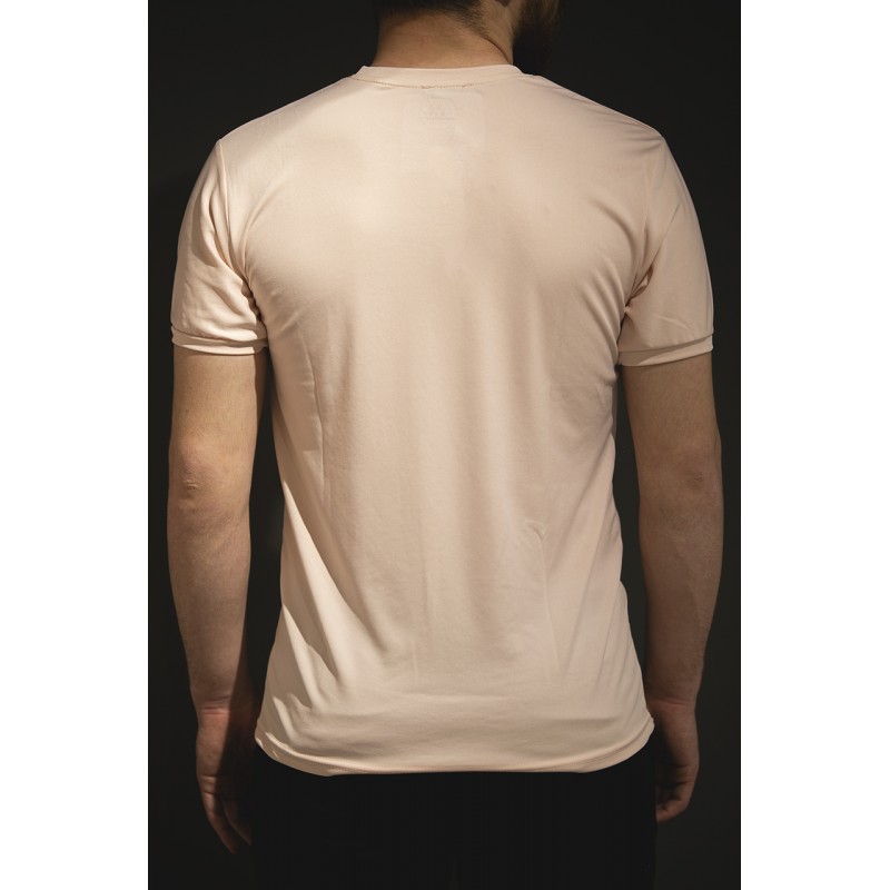 ⁦T-SHIRT   تيشيرت شبابي تركي لون زهري من OSA⁩ - الصورة ⁦1⁩