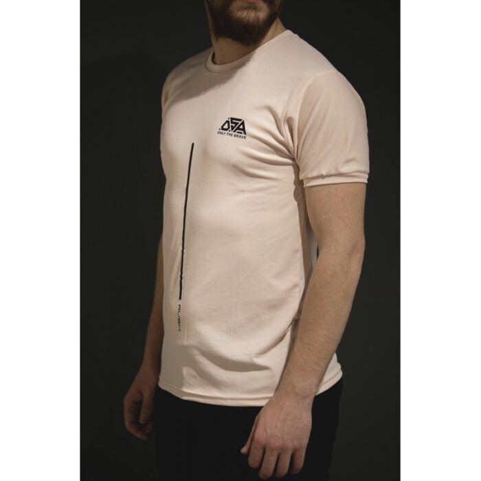 ⁦T-SHIRT   تيشيرت شبابي تركي لون زهري من OSA⁩ - الصورة ⁦2⁩