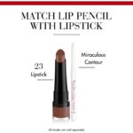 ⁦BOURJOIS ROUGE VELVET THE LIPSTICK - SHADE 23 TAUPE OF PARIS⁩ - الصورة ⁦6⁩