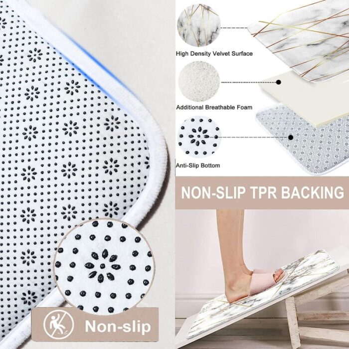 ⁦طقم حمام 4 قطع زهري⁩ - الصورة ⁦8⁩