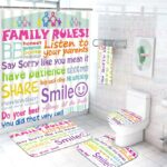 ⁦طقم حمام 4 قطع كتابة⁩ - الصورة ⁦5⁩