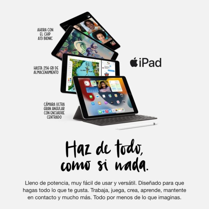 ⁦ايباد ابل الجيل التاسع شاشة 10.2 انش سعة 64 جيجا مع كفالة لمدة عام |  Apple iPad 10.2" Gen 9 wifi 64GB⁩ - الصورة ⁦6⁩