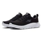 ⁦Skechers Men's Go Walk Flex - Quota Shoes - حذاء سكيتشرز جو ووك فليكس- كوتا للرجال لون أسود⁩ - الصورة ⁦6⁩