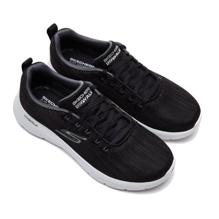 ⁦Skechers Men's Go Walk Flex - Quota Shoes - حذاء سكيتشرز جو ووك فليكس- كوتا للرجال لون أسود⁩ - الصورة ⁦8⁩