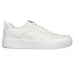 ⁦Skechers Men's Sport Court 92 Shoes  - حذاء سكيتشرز كورت 92 للرجال لون أبيض⁩ - الصورة ⁦2⁩
