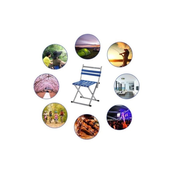 ⁦كرسي معدن خارجي للرحلات⁩ - الصورة ⁦3⁩