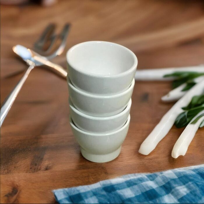 ⁦زبدية بورسلان 8*8*6.5 سم⁩ - الصورة ⁦3⁩