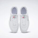 ⁦Reebok Men's Club C 85 Shoes- حذاء ريبوك كلوب سي 85 للرجال لون أبيض⁩ - الصورة ⁦9⁩