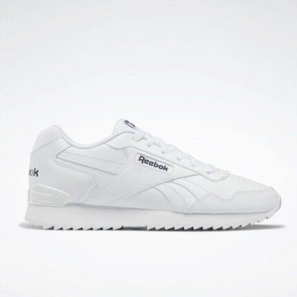 حذاء ريبوك جلايد ريبل كليب للجنسين لون أبيض - Reebok Unisex Glide Ripple Clip Shoes - White