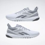 ⁦Reebok Mens' Flexagon Force 4 Shoes Cold Grey- حذاء ريبوك فليكساجون فورس 4 للرجال لون رمادي⁩ - الصورة ⁦8⁩