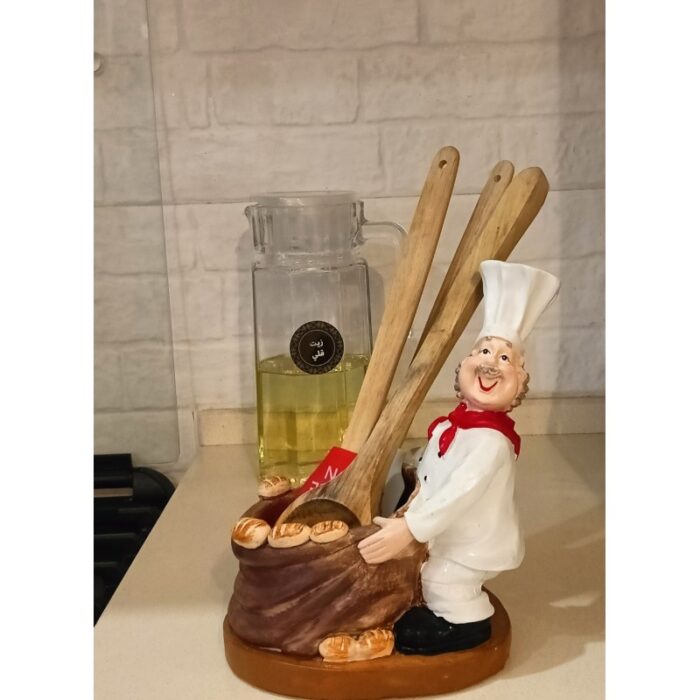 ⁦طباخ مع قاعدة لمغارف الطبخ⁩ - الصورة ⁦2⁩