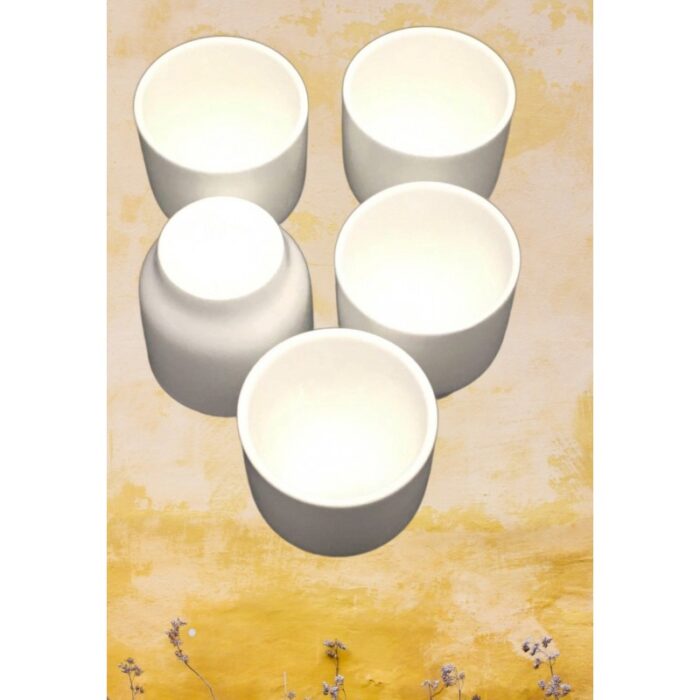 ⁦فنجان/سوسرية بورسلان 5*5*5⁩ - الصورة ⁦2⁩