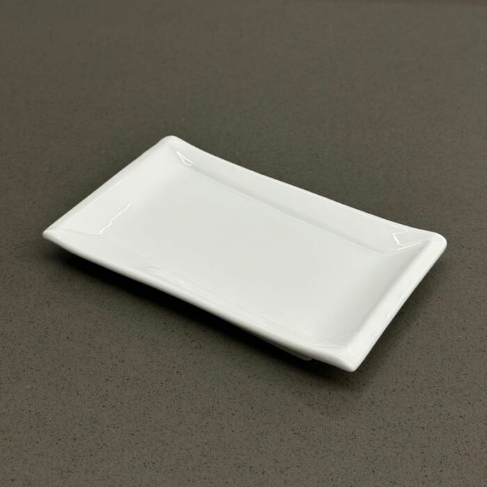 ⁦صحن بورسلان مستطيل 15*9.5*1.5⁩ - الصورة ⁦2⁩