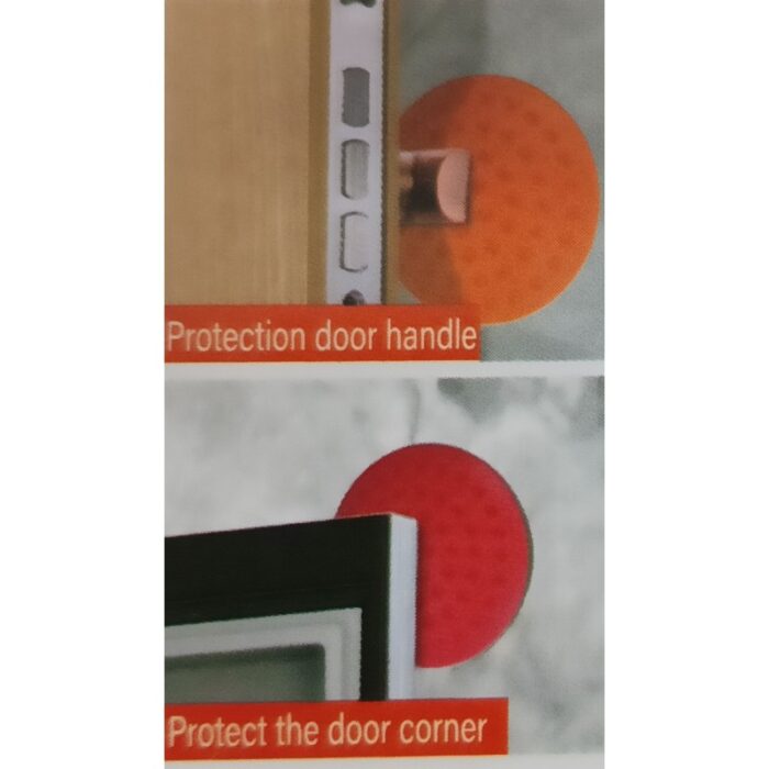 ⁦طقم 5 قطع لحماية الحائط من خدش الابواب⁩ - الصورة ⁦2⁩