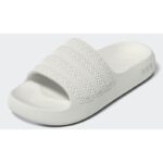 ⁦adidas Women's Adilette Ayoon Slides - White - شبشب اديداس اديليت ايون للنساء لون أبيض⁩ - الصورة ⁦2⁩