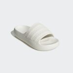 ⁦adidas Women's Adilette Ayoon Slides - White - شبشب اديداس اديليت ايون للنساء لون أبيض⁩ - الصورة ⁦8⁩
