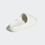 ⁦adidas Women's Adilette Ayoon Slides - White - شبشب اديداس اديليت ايون للنساء لون أبيض⁩ - الصورة ⁦9⁩