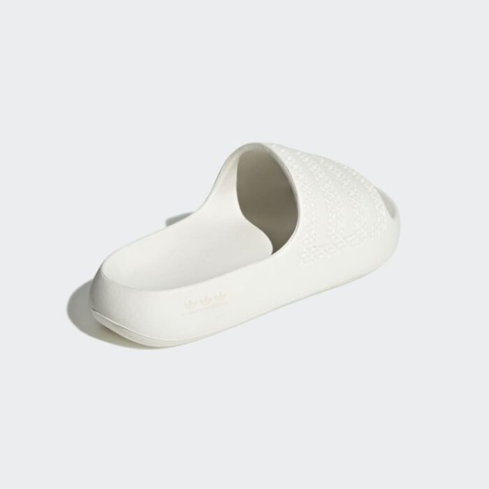 ⁦adidas Women's Adilette Ayoon Slides - White - شبشب اديداس اديليت ايون للنساء لون أبيض⁩ - الصورة ⁦9⁩
