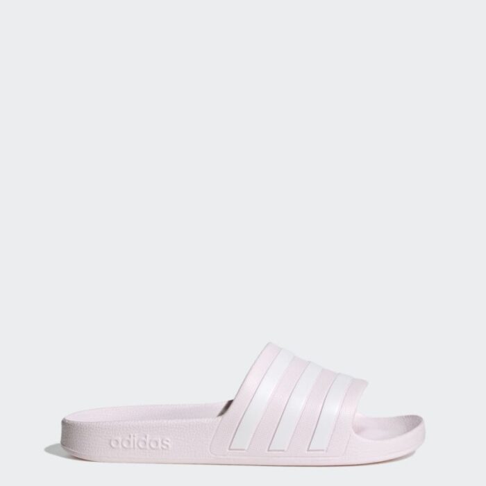 ⁦adidas Womens' Adilette Aqua Slides - Pink شبشب اديداس ادليت اكوا  للنساء لون زهري⁩ - الصورة ⁦4⁩