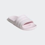 ⁦adidas Womens' Adilette Aqua Slides - Pink شبشب اديداس ادليت اكوا  للنساء لون زهري⁩ - الصورة ⁦8⁩