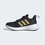 ⁦adidas FortaRun 2.0 Cloudfoam Lace Shoes حذاء اديداس فورتا رن 2.0 كلاود فوم للنساء لون اسود⁩ - الصورة ⁦7⁩