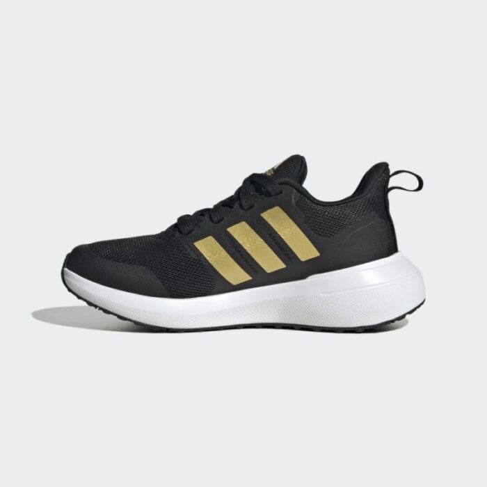 ⁦adidas FortaRun 2.0 Cloudfoam Lace Shoes حذاء اديداس فورتا رن 2.0 كلاود فوم للنساء لون اسود⁩ - الصورة ⁦7⁩