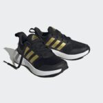 ⁦adidas FortaRun 2.0 Cloudfoam Lace Shoes حذاء اديداس فورتا رن 2.0 كلاود فوم للنساء لون اسود⁩ - الصورة ⁦8⁩