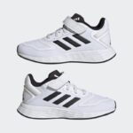 adidas Kids Unisex Duramo 10 Running Shoes - White- حذاء اديداس دورامو 10 للأطفال لون أبيض