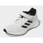 ⁦adidas Kids Unisex Duramo 10 Running Shoes - White- حذاء اديداس دورامو 10 للأطفال لون أبيض⁩ - الصورة ⁦2⁩