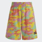 ⁦adidas X LEGO PLAY TEE-AND-SHORTS SET طقم شورت وتيشيرت للاطفال لون اصفر⁩ - الصورة ⁦4⁩