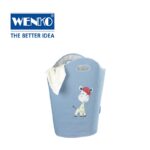 ⁦سلة غسيل للأطفال 24 لتر لون أزرق من وينكو⁩ - الصورة ⁦2⁩