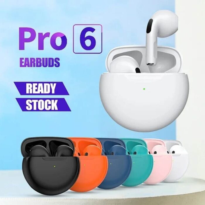 ⁦سماعة اذن ايربود pro 6 دائرية⁩ - الصورة ⁦5⁩