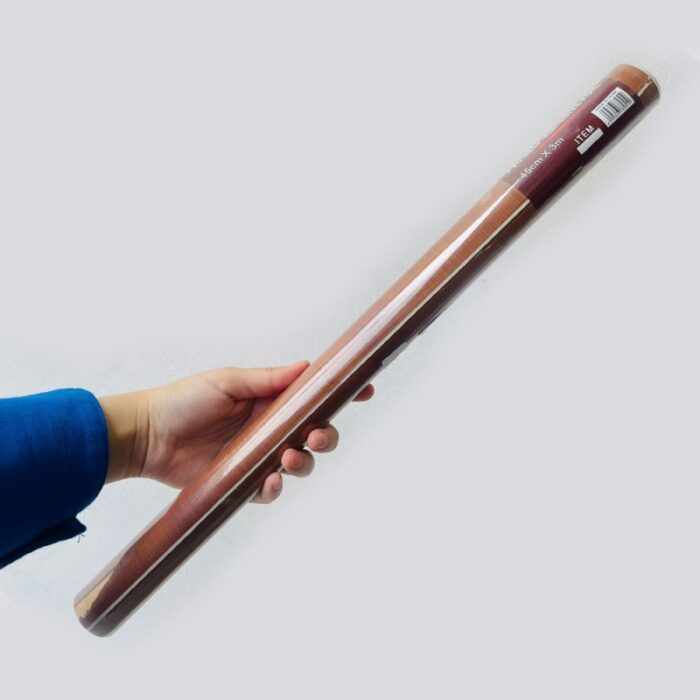 10319839_67db6fced6107 جيلاتين ديكور ملون 3 متر لون بني عرض 45 سم - الصورة 1