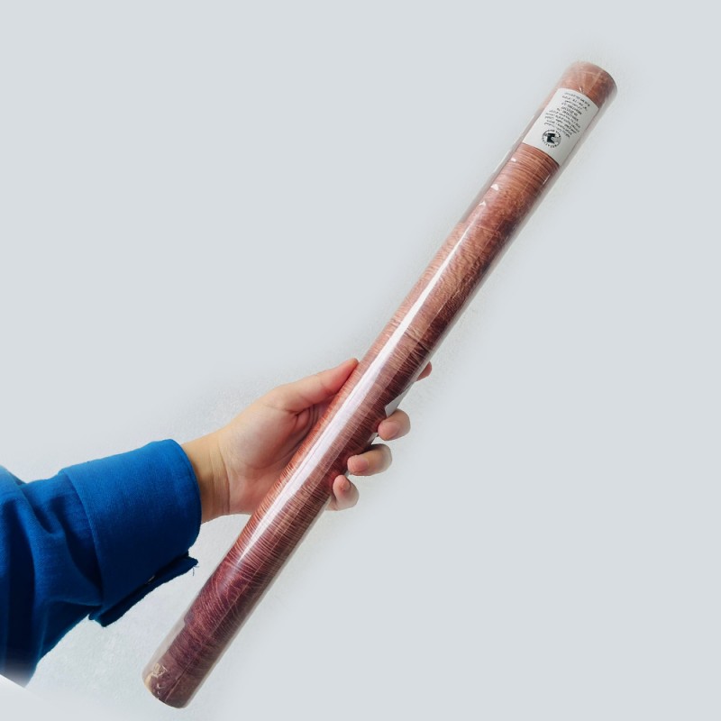 ⁦جيلاتين ديكور ملون 3 متر لون بني عرض 45 سم⁩ - الصورة ⁦1⁩