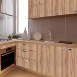 ⁦جيلاتين ديكور ملون 3 متر لون بني عرض 45 سم⁩ - الصورة ⁦3⁩