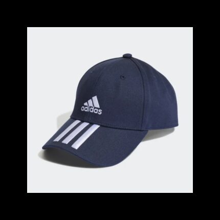 adidas Unisex Baseball 3-Stripes Twill Cap - طاقية اديداس تصميم ثلاث خطوط بيسبول للجنسين لون كحلي