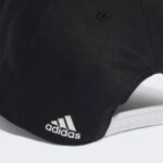 ⁦adidas Unisex Daily Cap  - طاقية اديداس الشبابية للجنسين لون أسود⁩ - الصورة ⁦6⁩