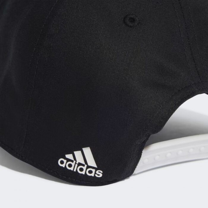 ⁦adidas Unisex Daily Cap  - طاقية اديداس الشبابية للجنسين لون أسود⁩ - الصورة ⁦6⁩