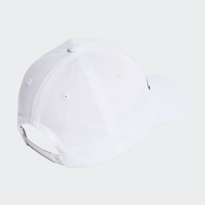 ⁦adidas Unisex Daily Cap  - طاقية اديداس الشبابية للجنسين لون أبيض⁩ - الصورة ⁦2⁩