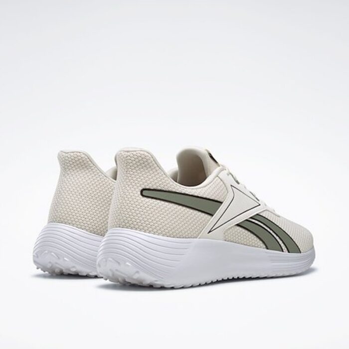 ⁦Reebok Mens' Lite 3 Running Shoes - حذاء ريبوك لايت 3 من للرجال لون أوفوايت وأخضر⁩ - الصورة ⁦2⁩