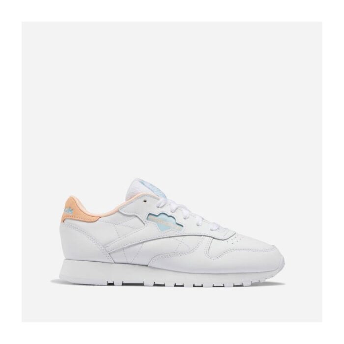 ⁦Reebok Classic Leather حذاء سبورت كلاسيك ابيض من ريبوك للنساء⁩ - الصورة ⁦2⁩