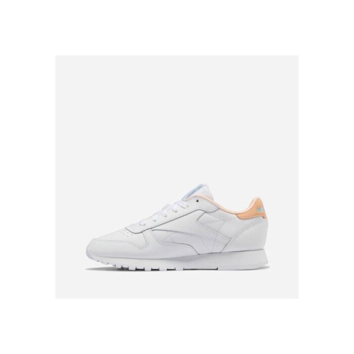⁦Reebok Classic Leather حذاء سبورت كلاسيك ابيض من ريبوك للنساء⁩ - الصورة ⁦3⁩