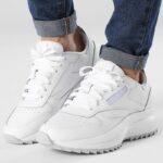 ⁦Reebok Classic Leather SP Extra حذاء سبورت كلاسيك عاجي نعل عالي من ريبوك للنساء⁩ - الصورة ⁦2⁩