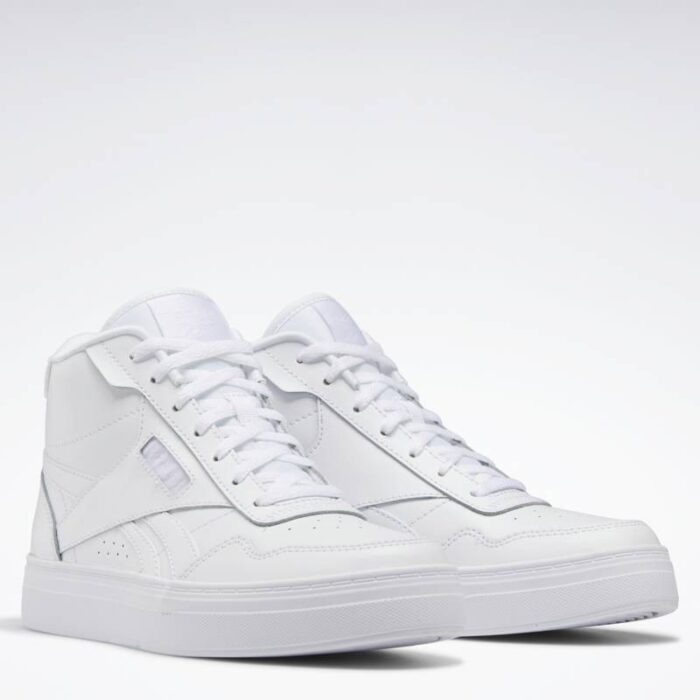 ⁦حذاء ريبوك كورت ادفانس هاي للنساء لون أبيض - Reebok Women's Tenis Court Advance High Shoes⁩ - الصورة ⁦4⁩